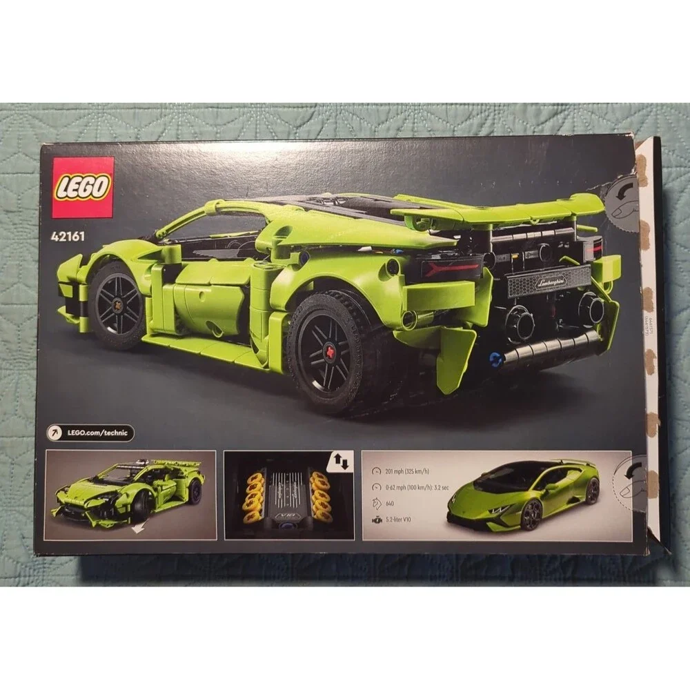 LEGO Technic 42161 Lamborghini Huracan Tecnica Sports Car 806 Pc Complete Set?